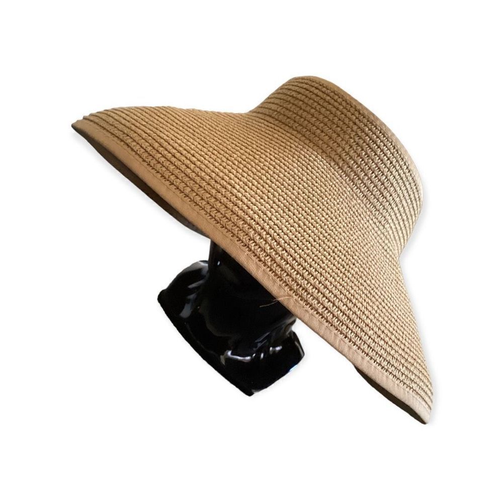 Bow Closure Roll Up Visor Hat